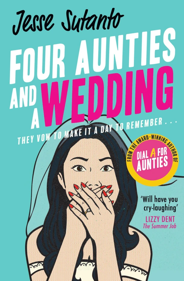 Four Aunties and a Wedding – Jesse Sutanto – boek cover
