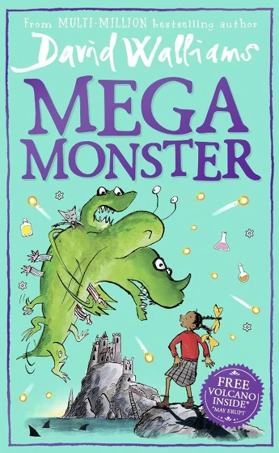 Megamonster – David Walliams – boek cover