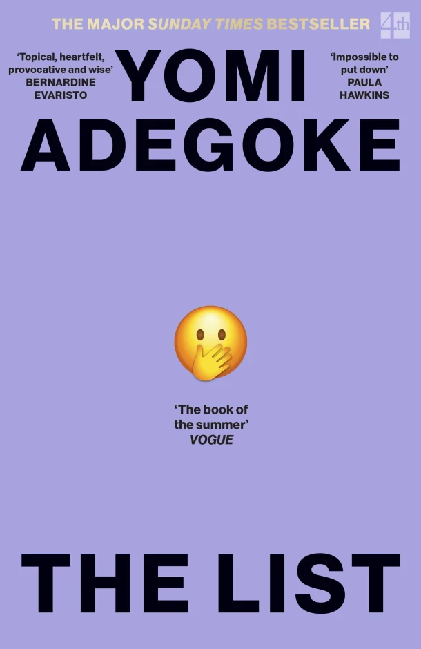 The List – Adegoke, Yomi – boek cover
