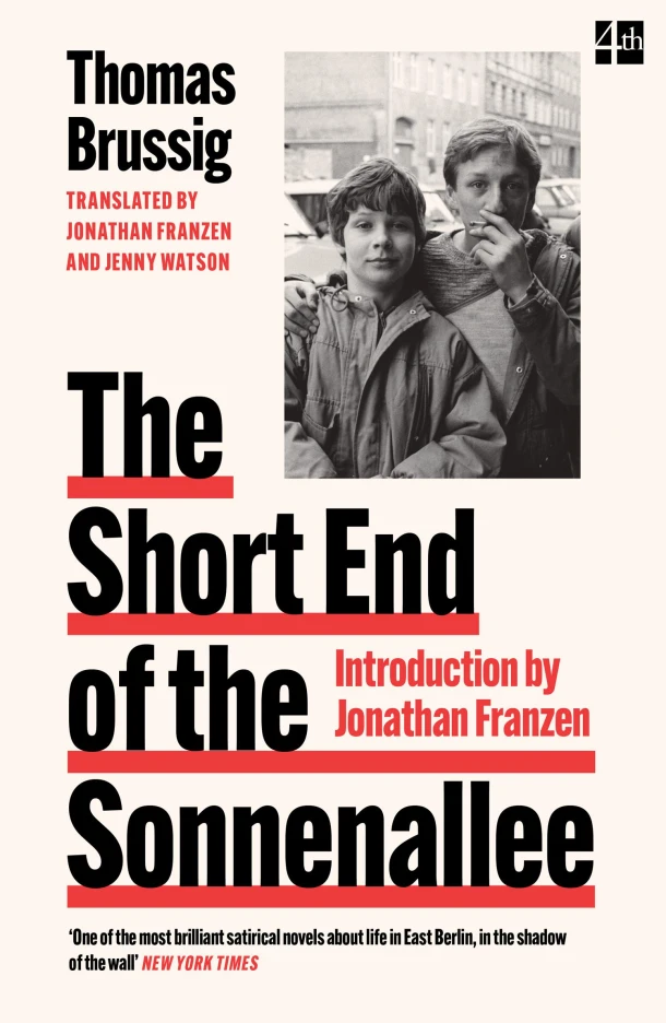 The Short End of the Sonnenallee – Brussig, Thomas – boek cover