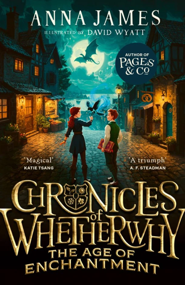 Chronicles of Whetherwhy: The Age of Enchantment – Anna James – boek cover