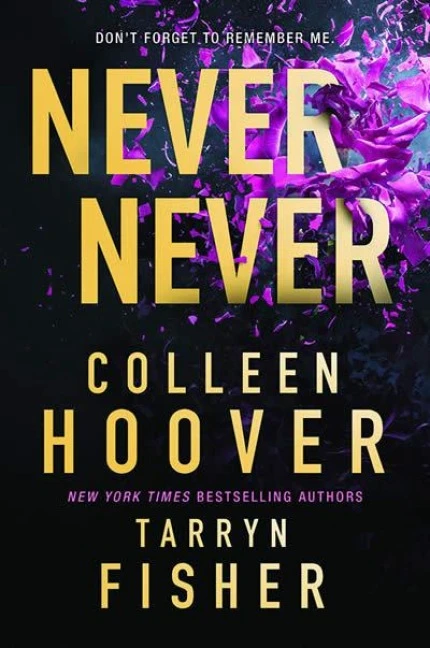 Never Never – Colleen Hoover – boek cover