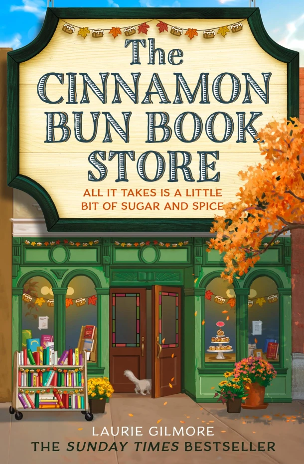 The Cinnamon Bun Book Store – Laurie Gilmore – boek cover