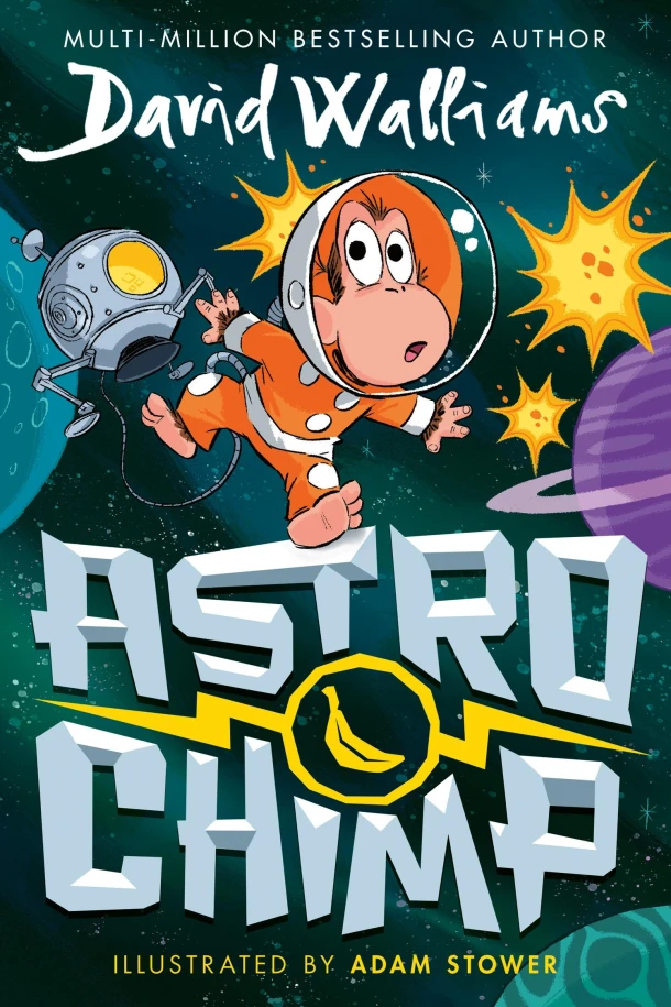 Astrochimp – David Walliams – boek cover