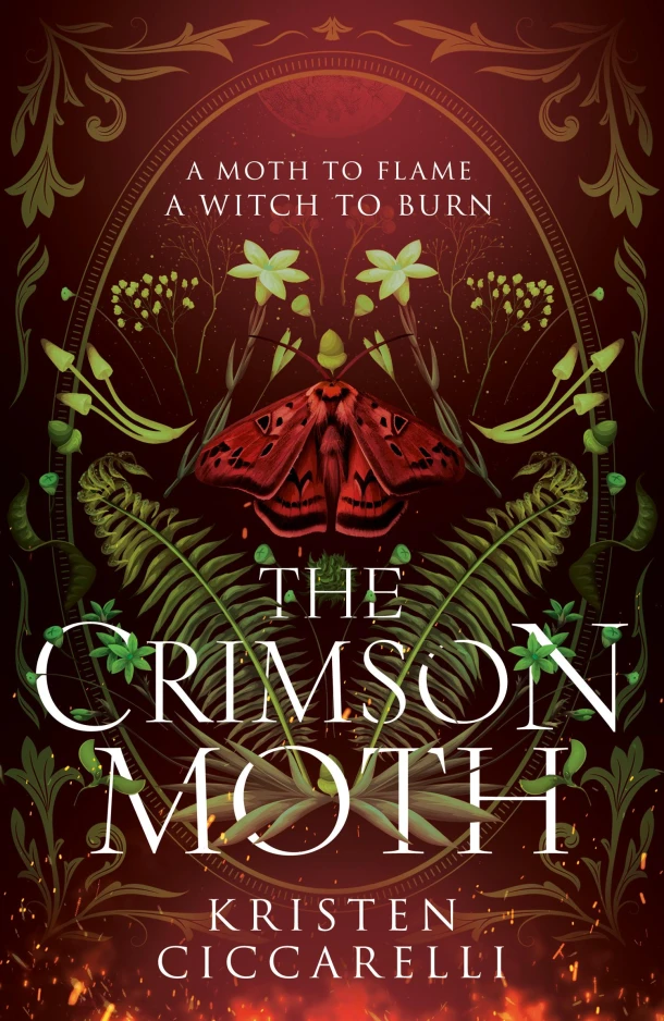 The Crimson Moth – Kristen Ciccarelli – boek cover