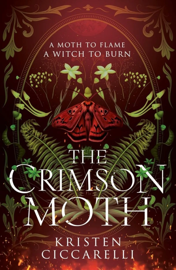 The Crimson Moth – Kristen Ciccarelli – boek cover