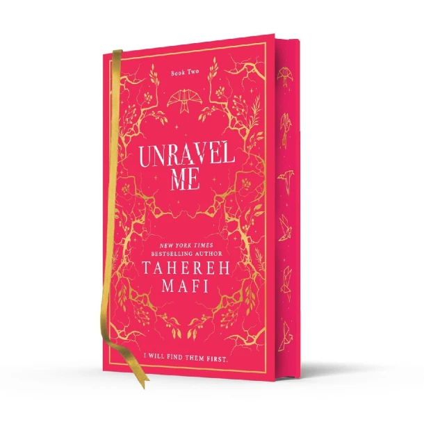 Unravel Me – Tahereh Mafi – boek cover