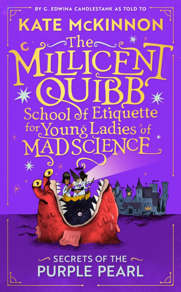 Secrets of the Purple Pearl – Kate McKinnon – boek cover