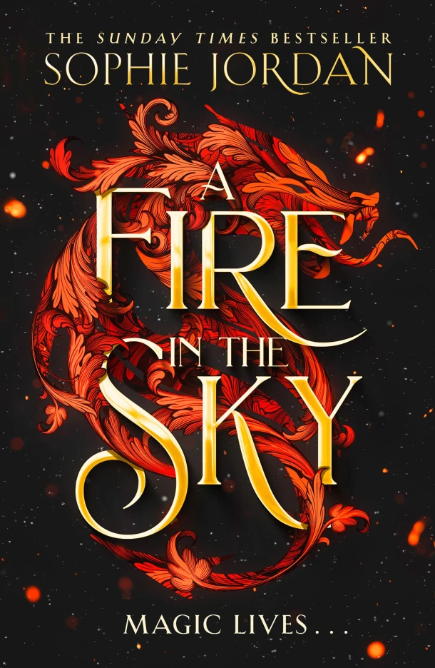 A Fire in the Sky – Sophie Jordan – boek cover