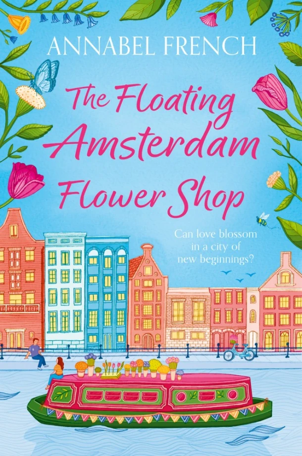 The Floating Amsterdam Flower Shop – Annabel French – boek cover