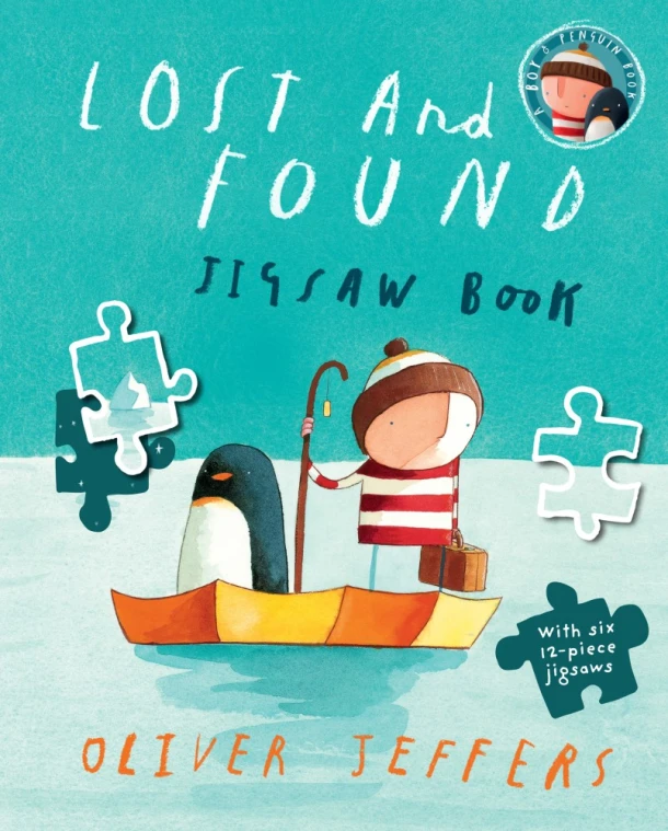 Lost and Found Jigsaw Book – Oliver Jeffers – boek cover