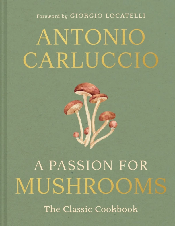 A Passion for Mushrooms – Antonio Carluccio – boek cover