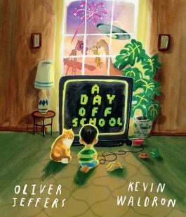 A Day Off School – Oliver Jeffers – boek cover