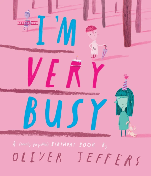 I¿m Very Busy – Oliver Jeffers – boek cover