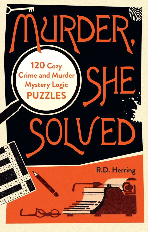 Murder, She Solved – R. D. Herring – boek cover