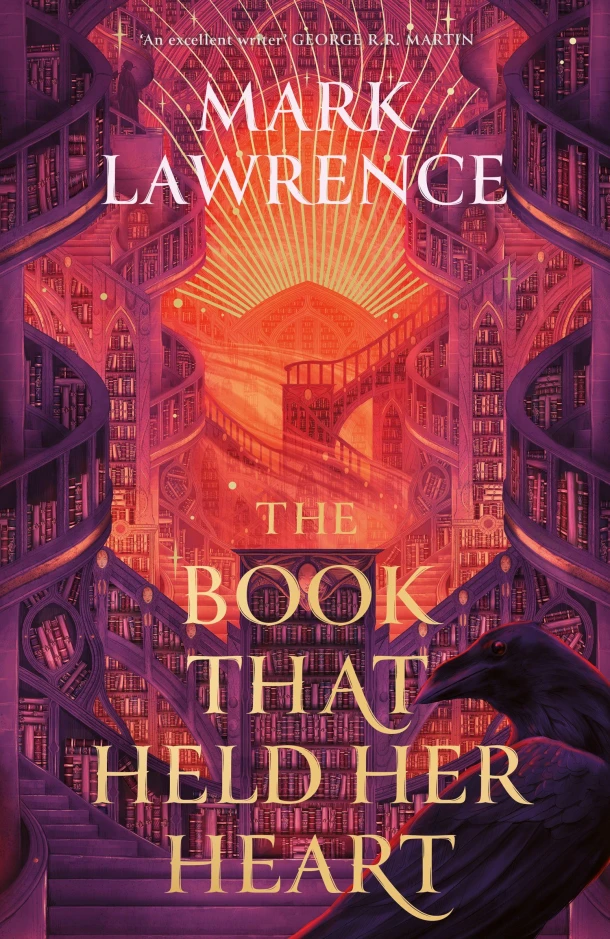 The Book That Held Her Heart – Mark Lawrence – boek cover