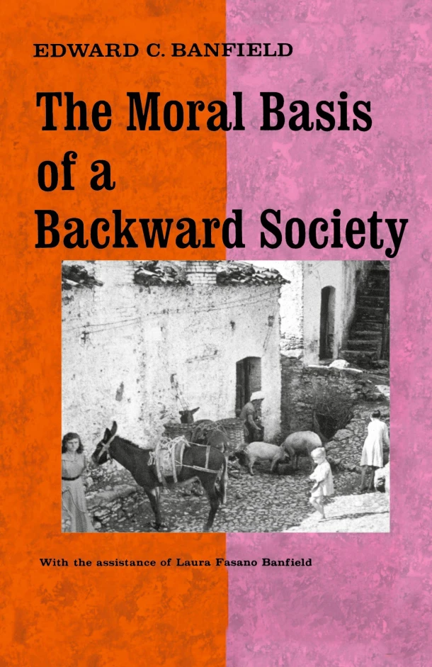Moral Basis of a Backward Society – Edward C. Banfield – boek cover
