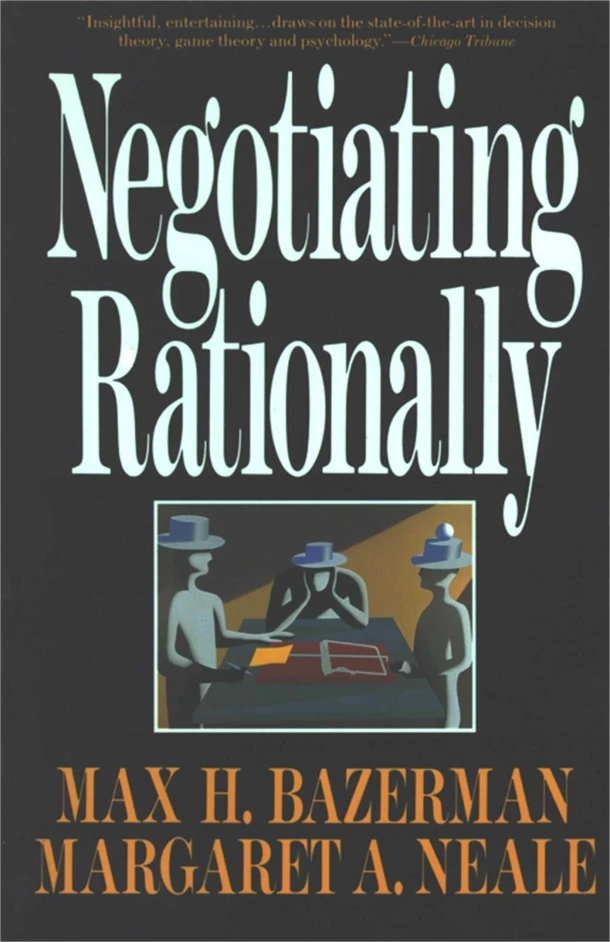 Negotiating Rationally – Max H. Bazerman – boek cover