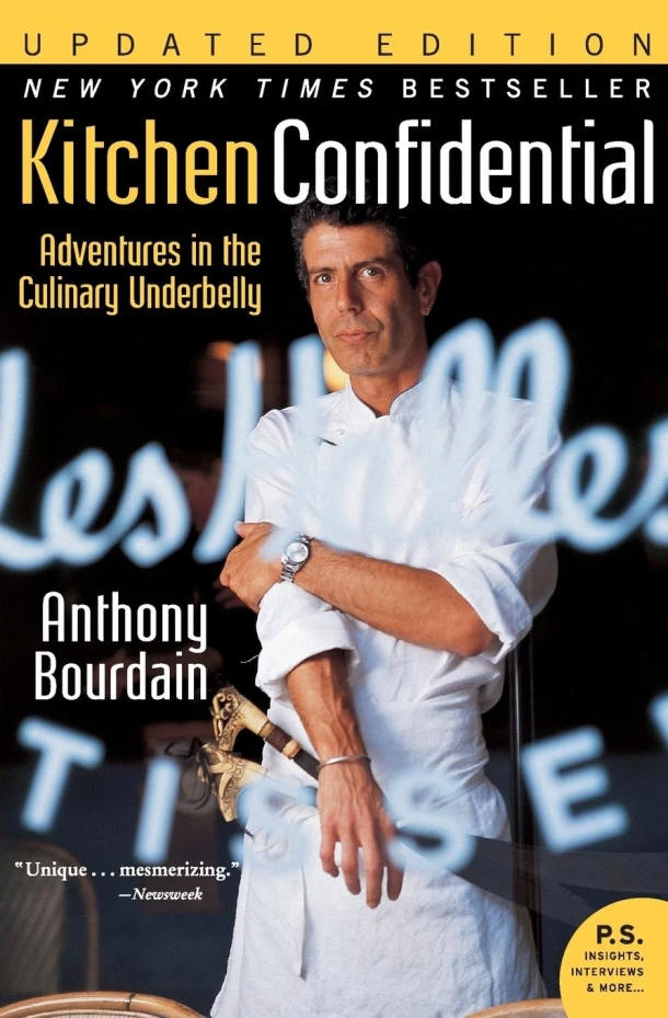 Kitchen Confidential – Anthony Bourdain – boek cover