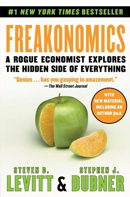 Freakonomics – Stephen J. Dubner – boek cover
