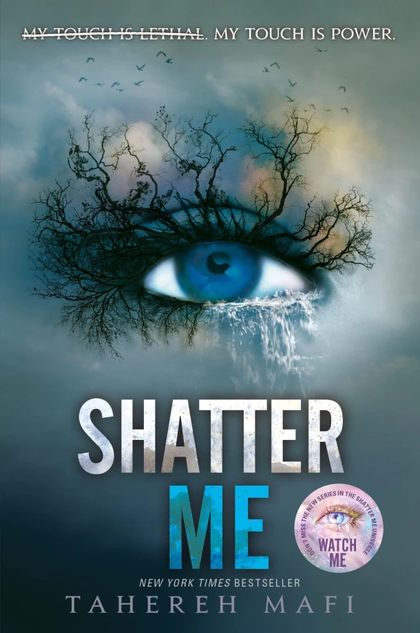 Shatter Me – Tahereh Mafi – boek cover