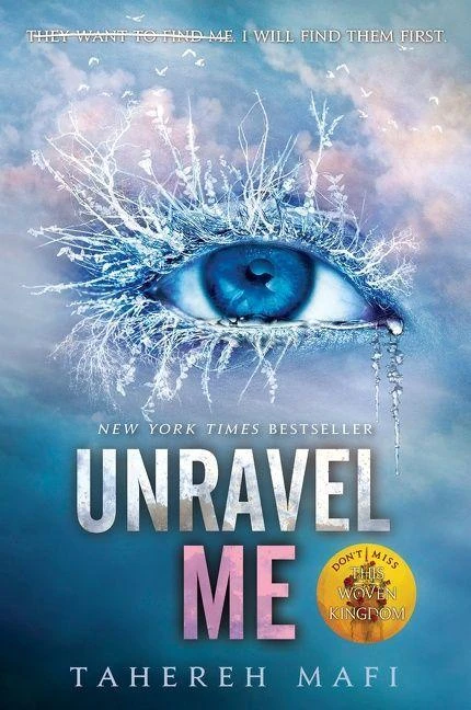 Unravel Me – Tahereh Mafi – boek cover