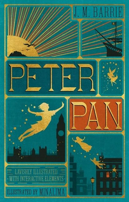 Peter Pan (MinaLima Edition) (lllustrated with Interactive Elements) – J. M. Barrie – boek cover
