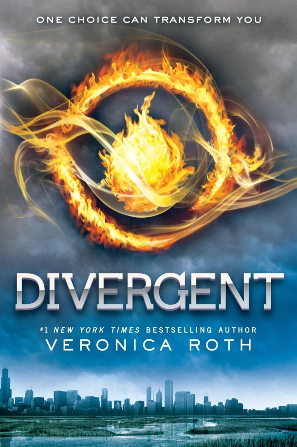 Divergent – Veronica Roth – boek cover