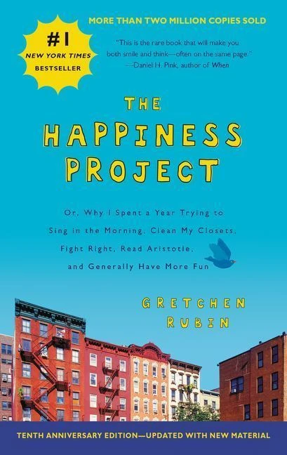 Happiness Project. The 10th Anniversary Edition – Gretchen Rubin – boek cover