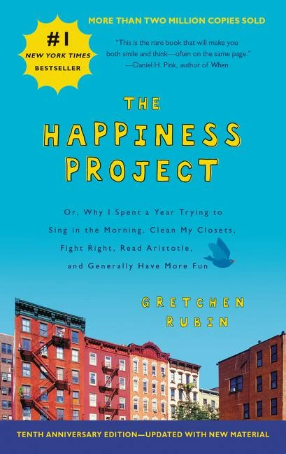 The Happiness Project Tenth Anniversary Edition – Gretchen Rubin – boek cover