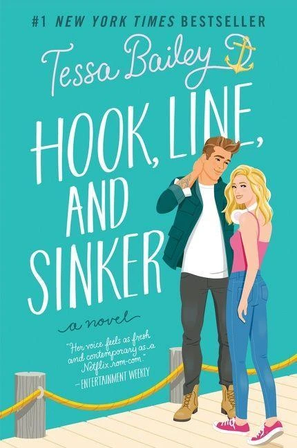 Hook, Line, and Sinker – Tessa Bailey – boek cover