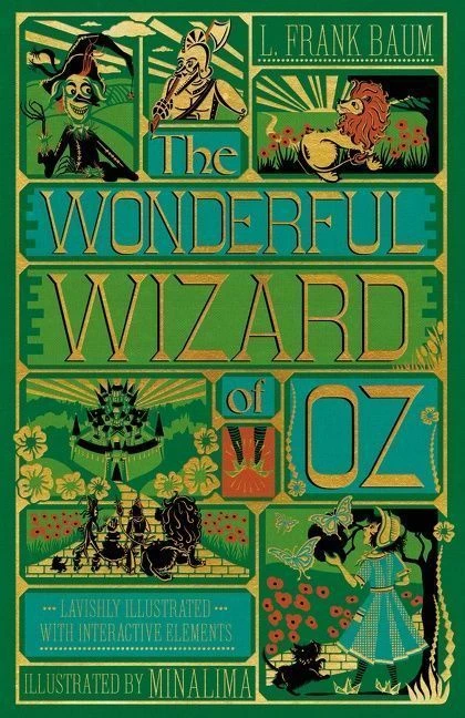 The Wonderful Wizard of Oz Interactive (MinaLima Edition) – L. Frank Baum – boek cover