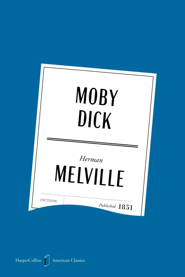 Moby Dick American Classics Edition – Herman Melville – boek cover
