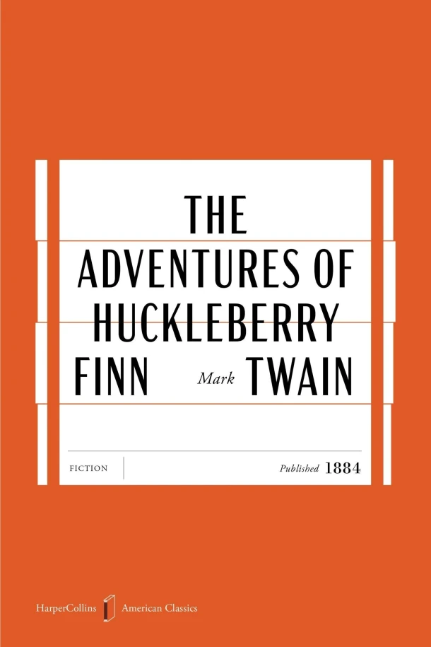 Adventures of Huckleberry Finn American Classics Edition – Mark Twain – boek cover