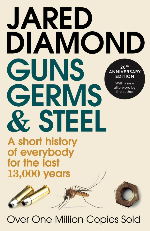 Guns, Germs and Steel – Jared Diamond – boek cover