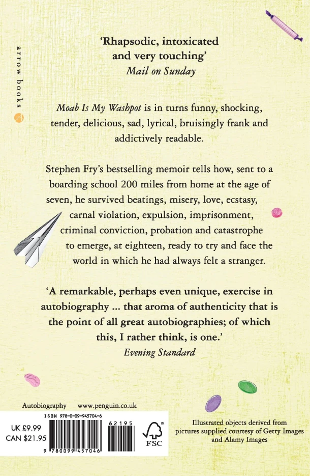 Moab Is My Washpot – Stephen Fry – boek cover