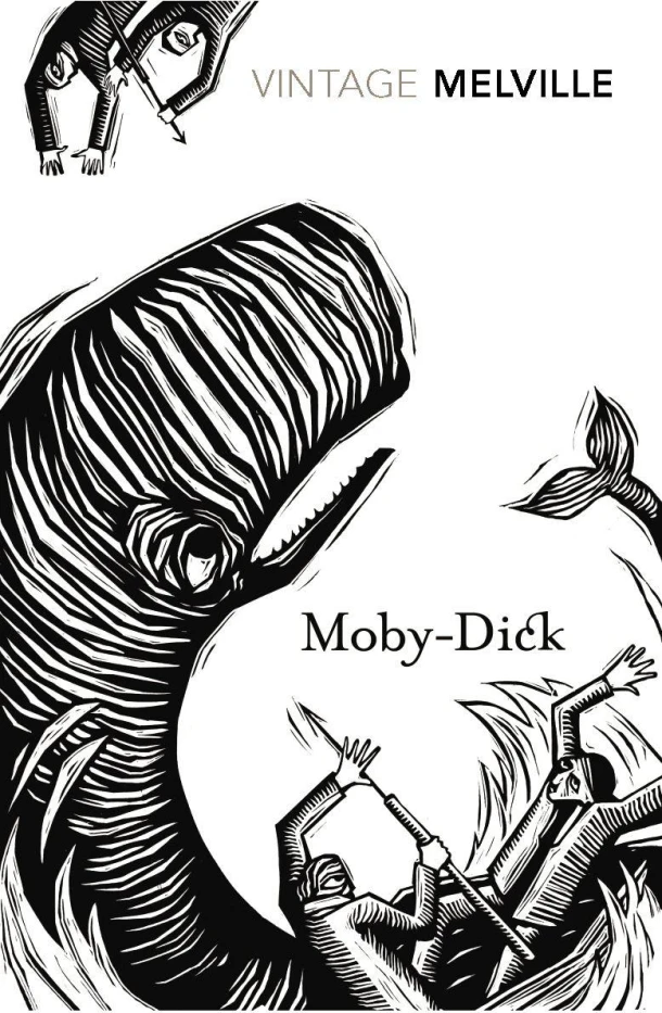 Moby-Dick – Herman Melville – boek cover