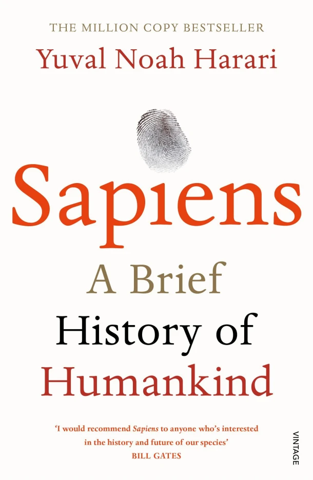 Sapiens – Yuval Noah Harari – boek cover