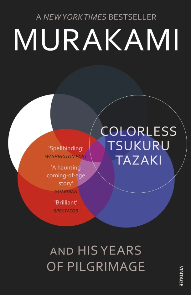 Colorless Tsukuru Tazaki and His Years of Pilgrimage – Haruki Murakami – boek cover