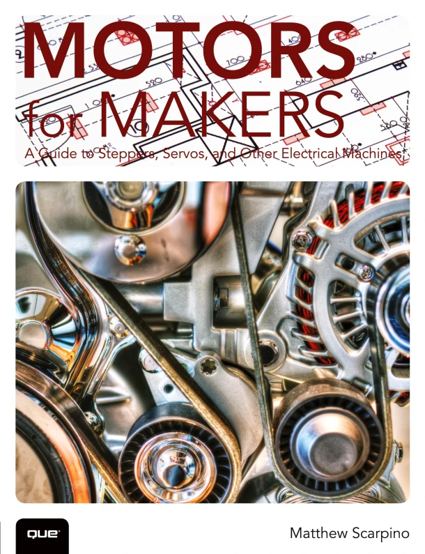 Motors for Makers – Matthew Scarpino – boek cover