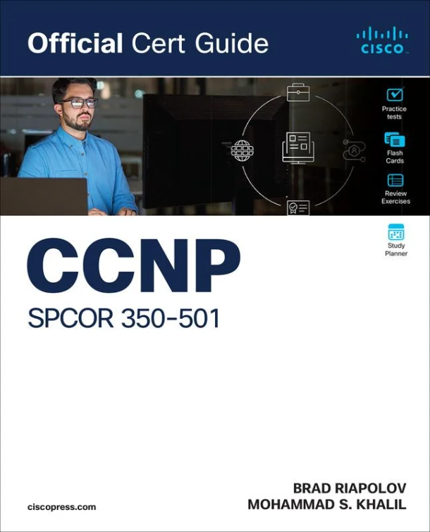 CCNP SPCOR 350-501 Official Cert Guide – Brad Riapolov – boek cover