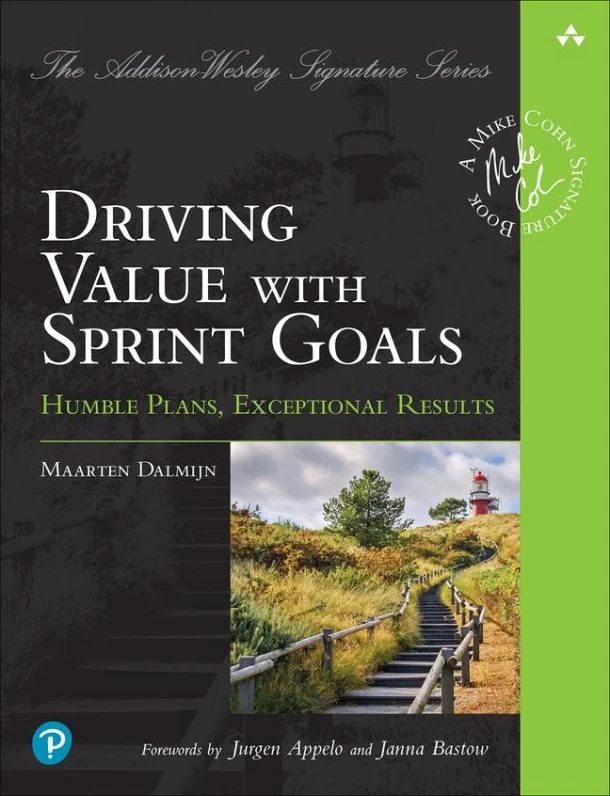 Driving Value with Sprint Goals – Maarten Dalmijn – boek cover