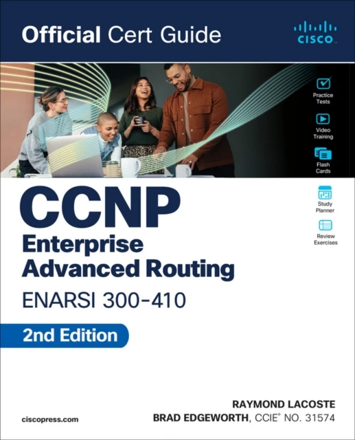 CCNP Enterprise Advanced Routing ENARSI 300-410 Official Cert Guide – Brad Edgeworth – boek cover
