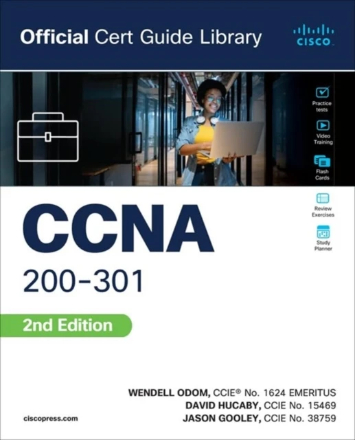 CCNA 200-301 Official Cert Guide Library – David Hucaby – boek cover