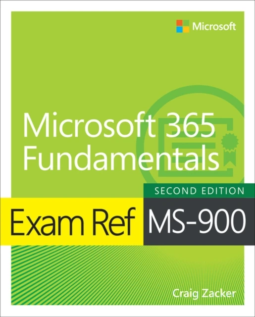 Exam Ref MS-900 Microsoft 365 Fundamentals – Craig Zacker – boek cover
