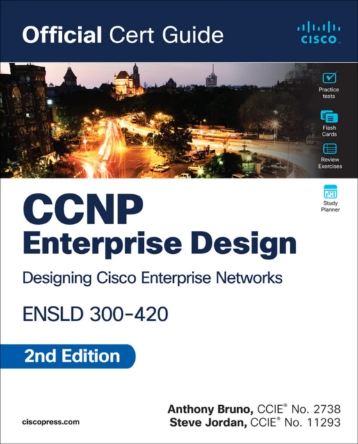CCNP Enterprise Design ENSLD 300-420 Official Cert Guide – Anthony Bruno – boek cover