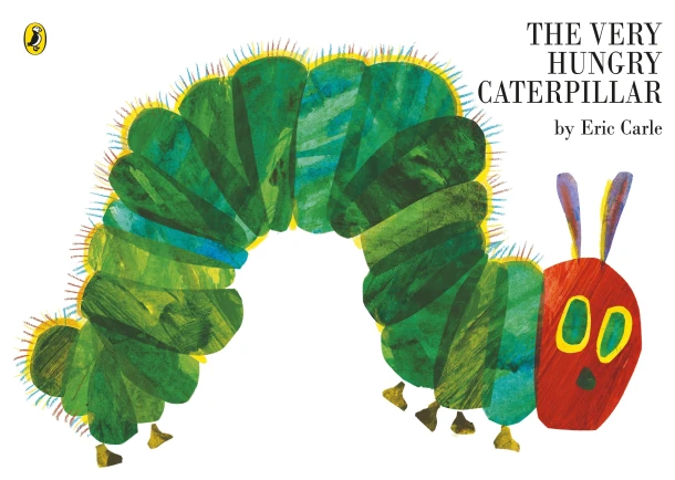 The Very Hungry Caterpillar – Eric Carle – boek cover