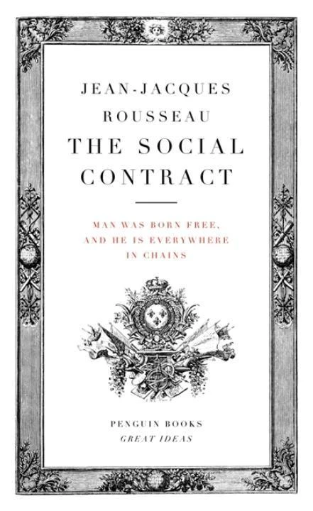 The Social Contract – Jean-Jacques Rousseau – boek cover