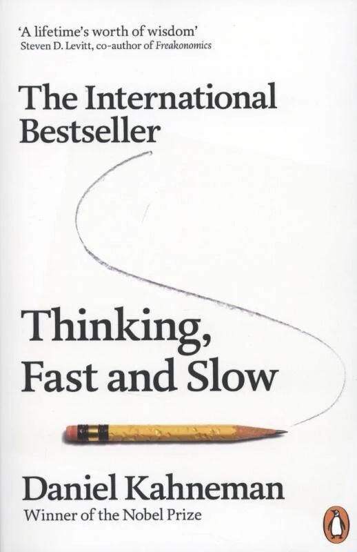 Thinking, Fast and Slow – Daniel Kahneman – boek cover