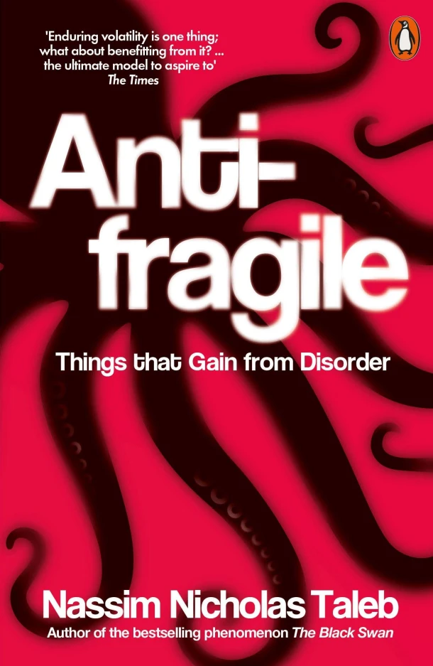 Antifragile – Nassim Nicholas Taleb – boek cover